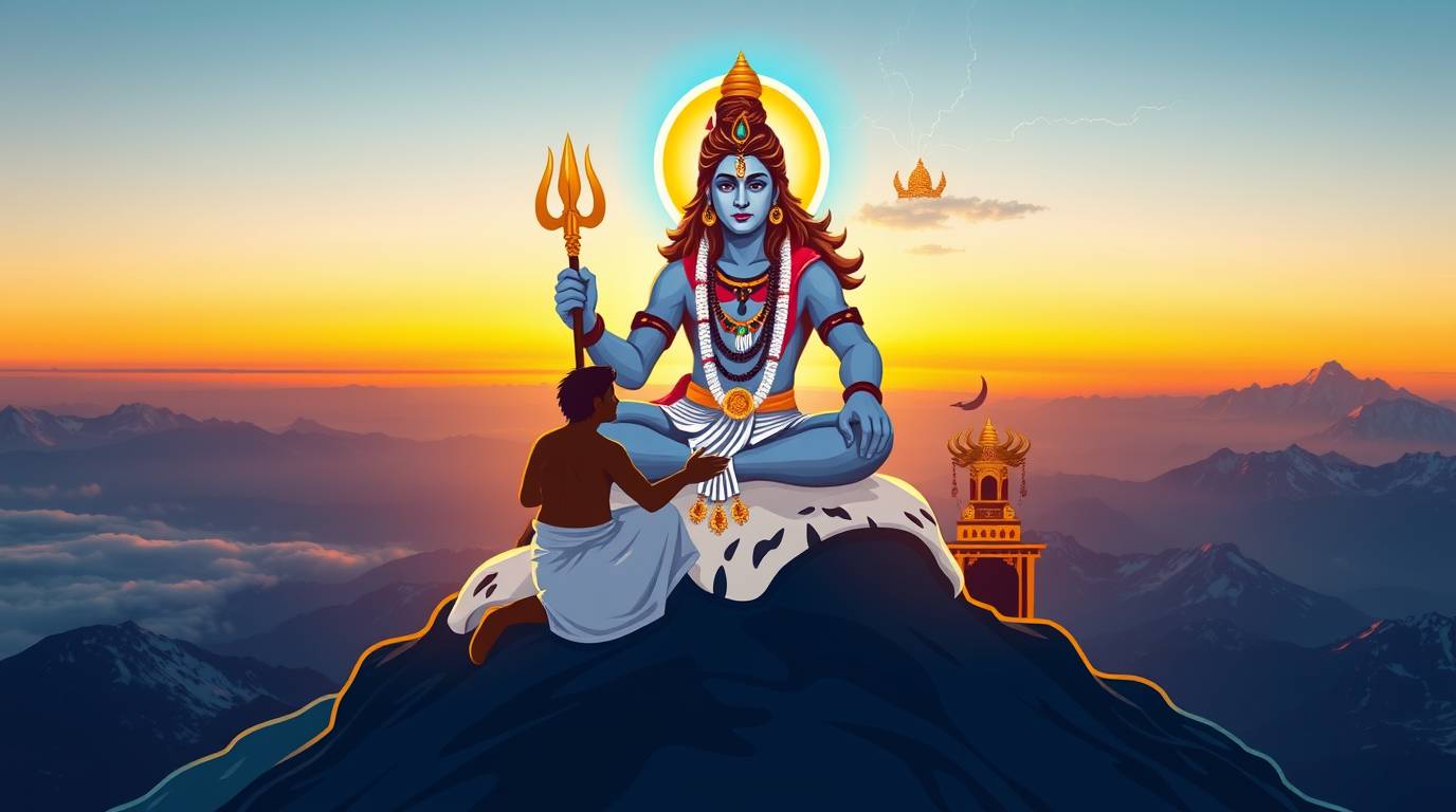 ॐ नमः शिवाय" – Om Namah Shivaya